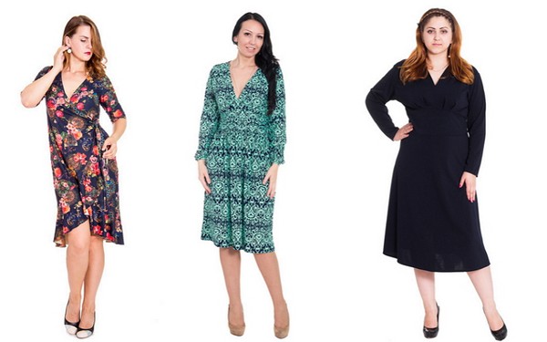 Perfect dress plus size: choose and wear correctly