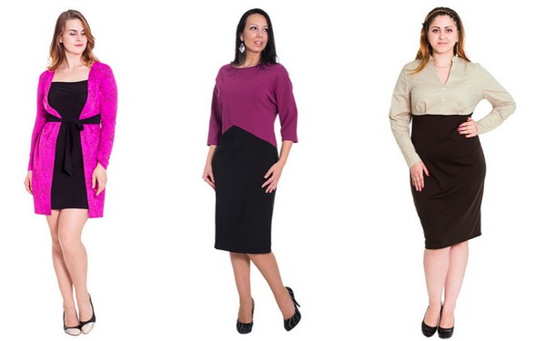 Perfect dress plus size: choose and wear correctly