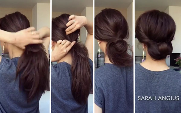 Elegant bundle in five minutes: instructions from the stylist