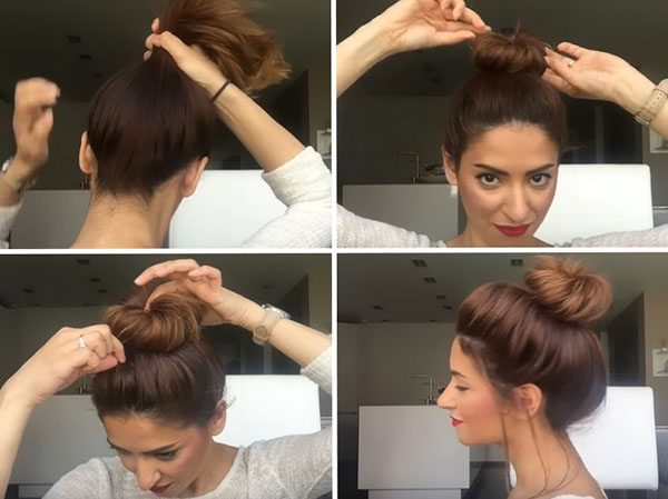 Elegant bundle in five minutes: instructions from the stylist
