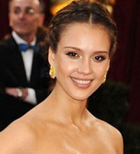 Oval face: Jessica Alba Oval face: Jessica Alba