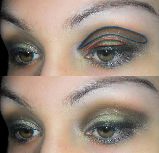 Green eyes
