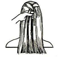 How to braid a scythe?