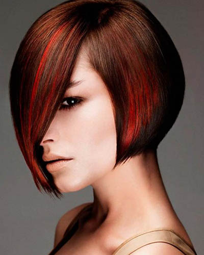 Coloring on dark hair