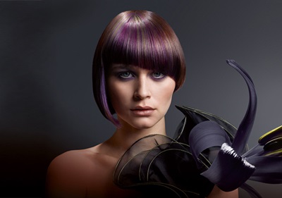 Coloring on dark hair
