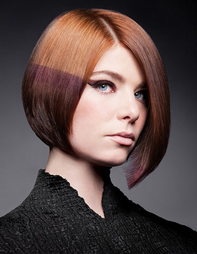 Coloring on dark hair