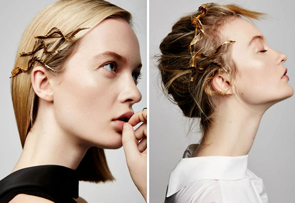 Royal trend-2017: we carry shining ornaments in hair