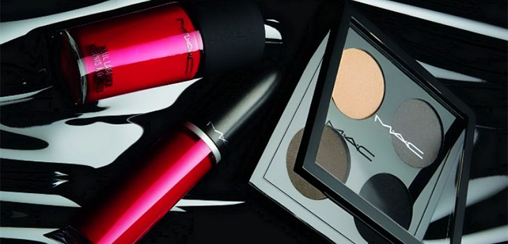 The quintessence of glamor: a decorative collection of MAC Helmut Newton FW 2016