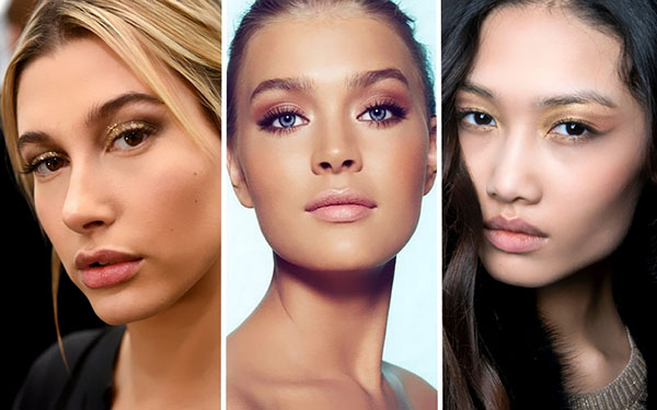 Lady Perfection: Three Makeups for a Festive Image