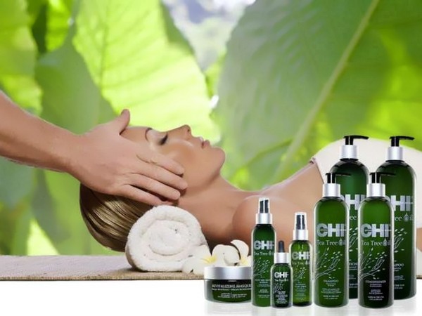 Summer moisturizing: a collection of hair care SHI Tea Tree Oil