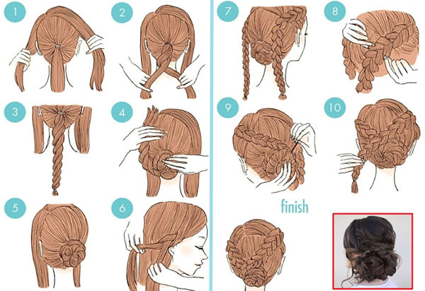 Locks and braids: exquisite hairstyles for March 8