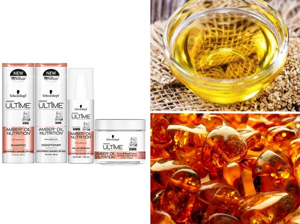 Curls like the model: new products Schwarzkopf Amber + Oil Nutrition