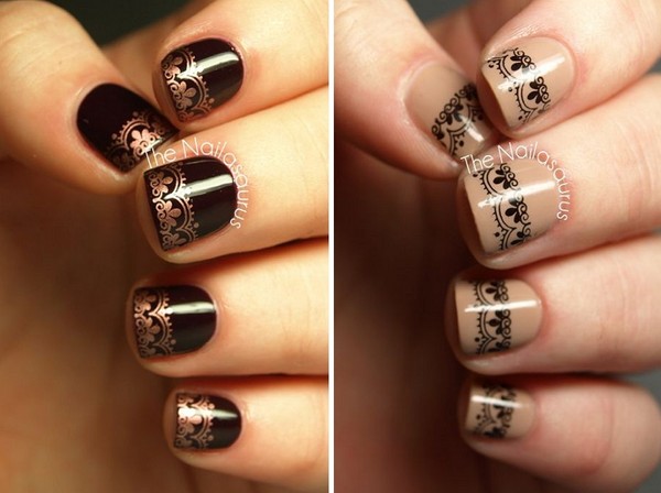 Manicure mehendi - summer trend-2016