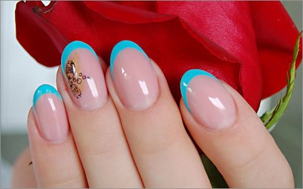 What manicure to make in school on September, 1st, a photo. Manicure ideas for Knowledge Day for pupils of 9th and 11th grades