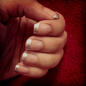 Manicure with foil, how to make a Hollywood nail design (photo)