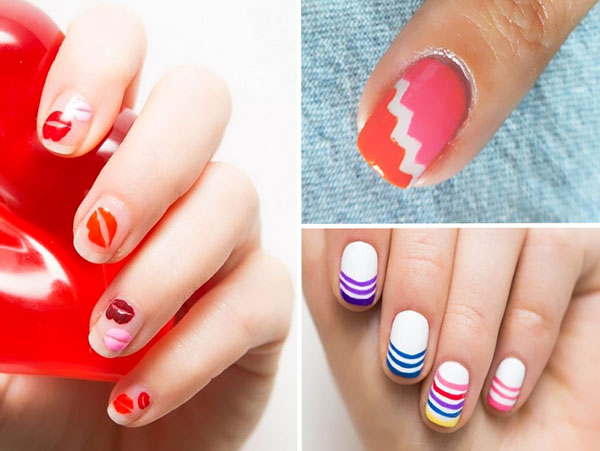 Manicure in five minutes: three simple nail designs