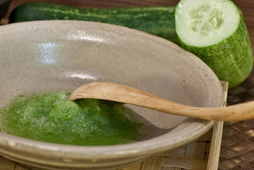 Cucumber face mask: once again about the simplest nursing recipe 