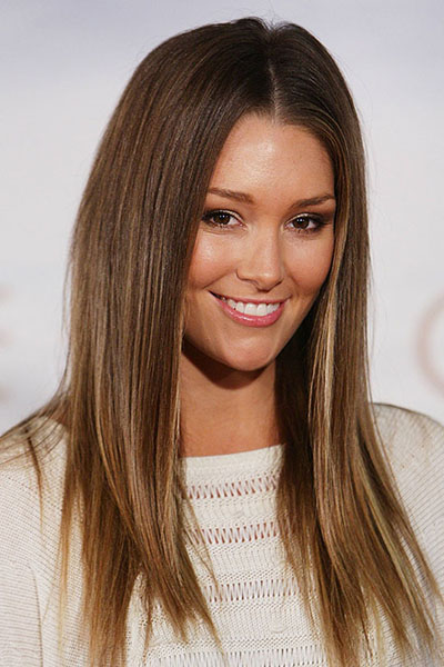 Highlighting on fair-haired hair