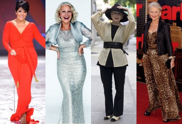 Fashion for fat women after 50 years