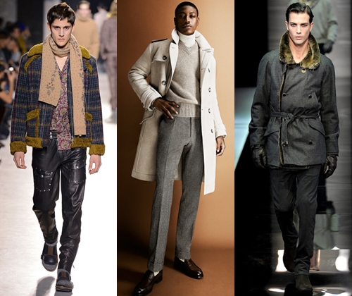 Fashionable men's clothing in winter 2014: photos of fashion trends in men's clothing