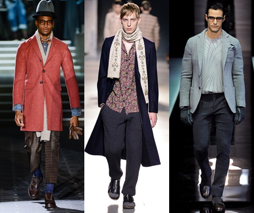 Fashionable men's clothing in winter 2014: photos of fashion trends in men's clothing