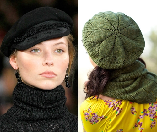 Fashionable berets: photos of the most fashionable berets for autumn and winter of 2014