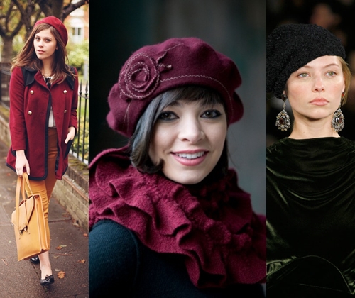 Fashionable berets: photos of the most fashionable berets for autumn and winter of 2014