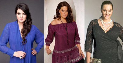 Fashionable blouses and sweaters for complete, autumn-winter 2014-2015, photo