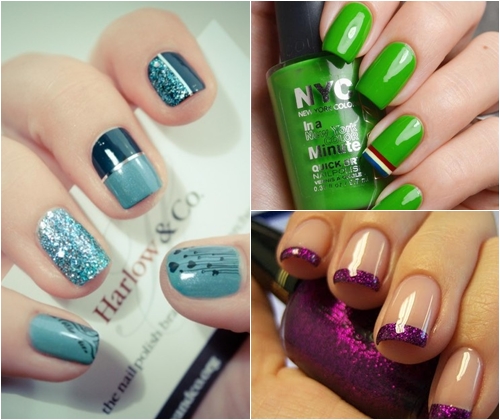 Fashionable colors of nail polish in winter 2013