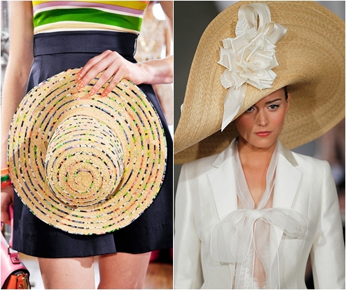 Fashion headdresses spring-summer 2013
