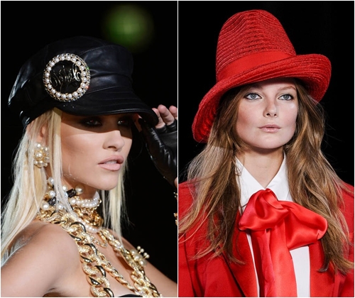 Fashion headdresses spring-summer 2013