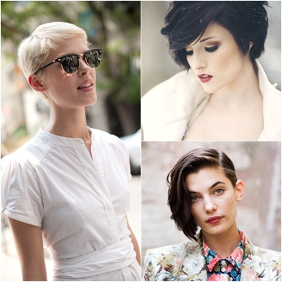 Fashionable short hairstyles spring-summer 2013