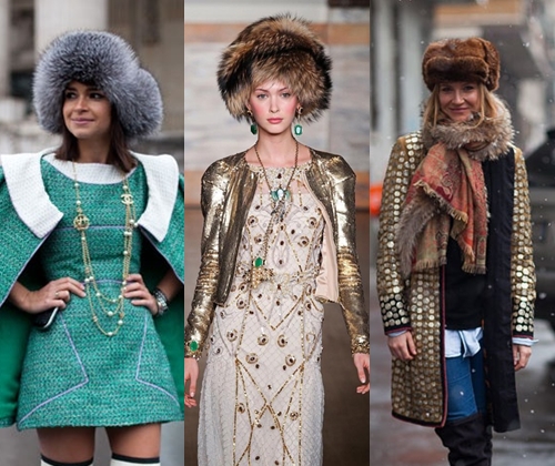 Fashionable fur hats in winter 2014: photos of the most fashionable female fur hats of 2014 