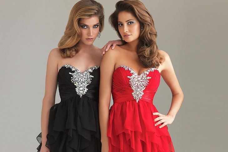 Fashionable New Year's Dresses 2014, photos of dresses