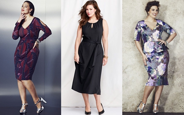 Fashion dresses for full ladies