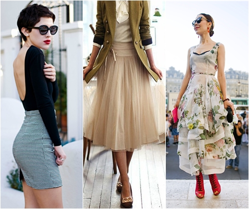Fashionable dresses for the last call 2013 photo