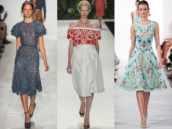 Fashionable Dresses in Spring 2014