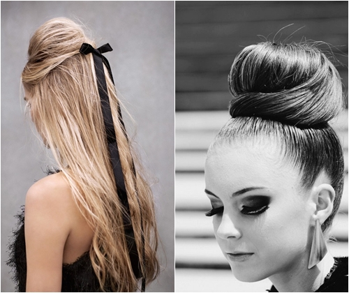 Hairstyles on the prom for long hair