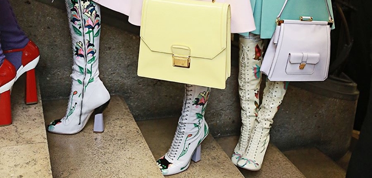 Fashionable boots spring 2014