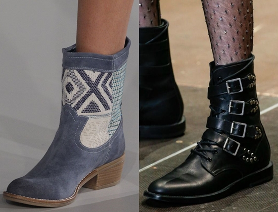 Fashionable boots spring 2014