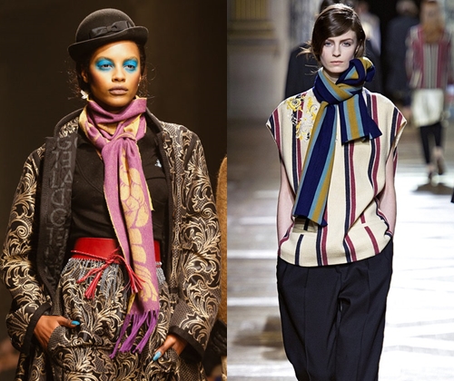Fashion scarves winter 2013-2014 