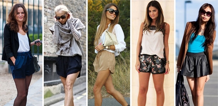 Fashion shorts summer 2014