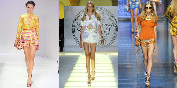 Fashion shorts spring-summer 2013