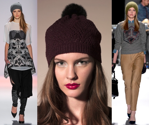 Fashionable knitted hats winter 2014: photos of the most fashionable women's hats