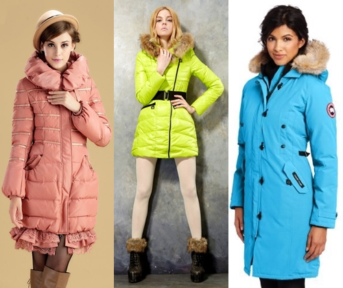 Fashionable women's down jackets winter 2013-2014 (photo): which winter down jackets will be fashionable in 2014