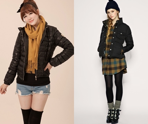 Fashionable women's down jackets winter 2013-2014 (photo): which winter down jackets will be fashionable in 2014