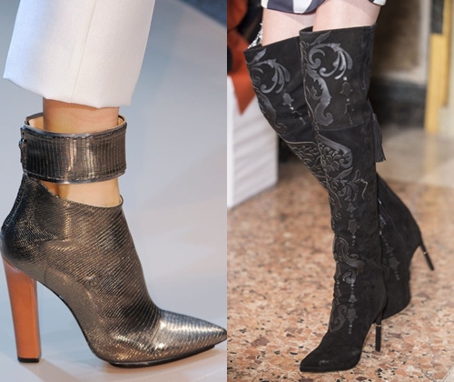 Fashionable women's boots and boots, autumn winter 2015-2016 (photo) 