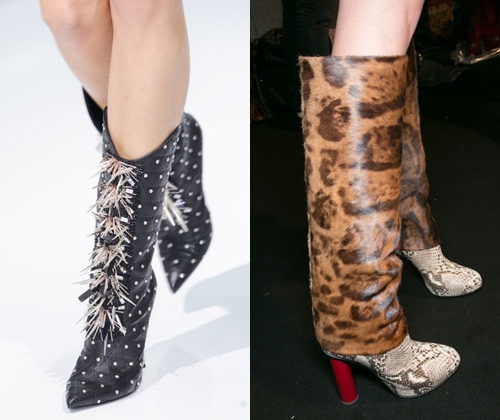 Fashionable women's boots and boots, autumn winter 2015-2016 (photo) 