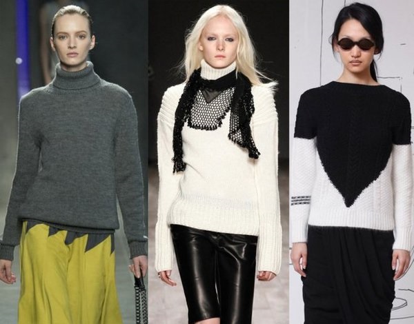 Fashionable women's sweaters autumn winter 2015-2016: photo of the most fashionable knitted sweaters of 2015