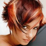 Fashionable hair color Fashionable hair color